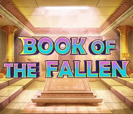 Book of the Fallen by Pragmatic Play, showcased at kasynoonlineblikpl.com – game logo